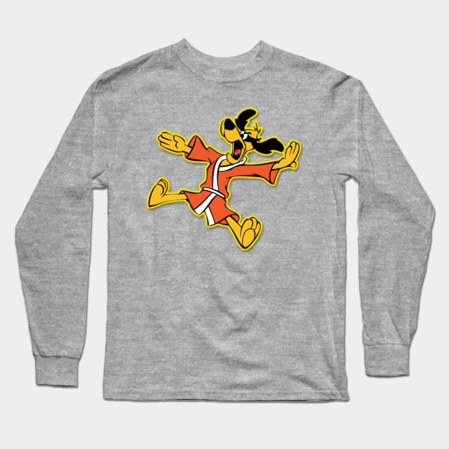 Hong Kong Phooey - High Karate Long Sleeve T-Shirt by G. Patrick Colvin